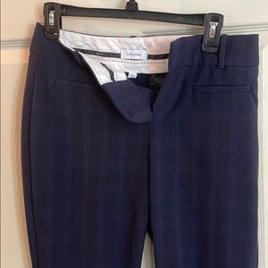 Calvin Klein Suit Pants Navy